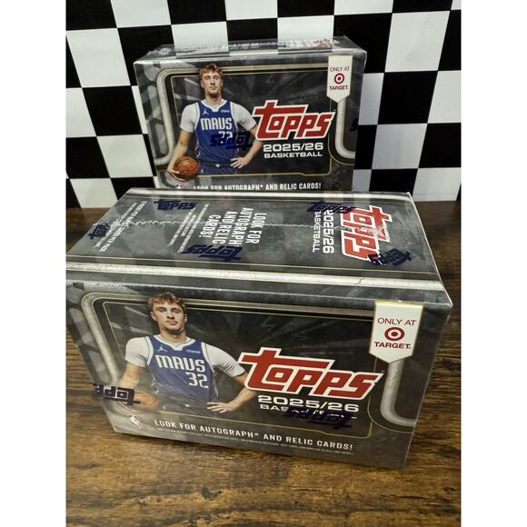(2) 2025-26 Topps Basketball Target Exclusive Black Friday Blaster Box 2 box lot - Picture 2 of 5